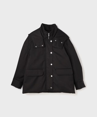 GRACE CONTINENTAL パディングマルチwayコート ブラック