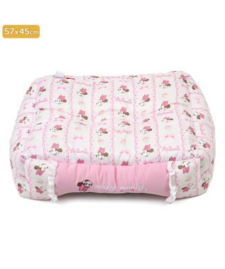 PET PARADISE ディズニー ミニーマウス 四角 クール カドラー 《レース柄》 小型犬 57×45cm M レース柄