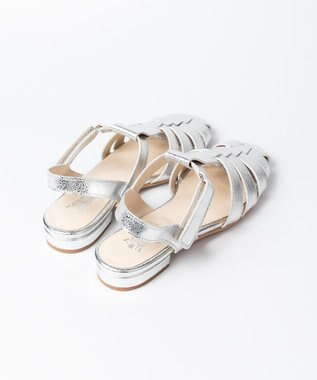 BONTRE 【BONTRE/ボントレ】バックストラップ付グルカサンダル/20402-RS シルバー