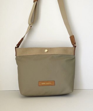 Hekhèr Le Style de Vie 新色追加【日本製】PUコートコットンキャンバス ショルダーバッグ