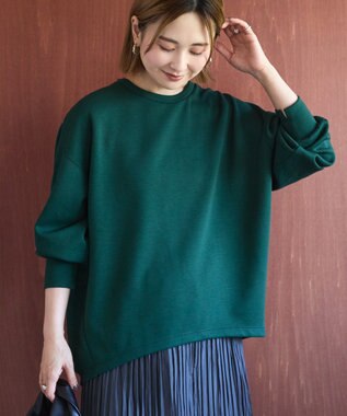 AMERICAN HOLIC コクーンポンチプルオーバー Green