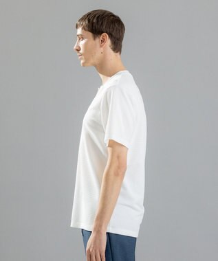 JOSEPH HOMME タックリップルジャージー　キーネック ホワイト系