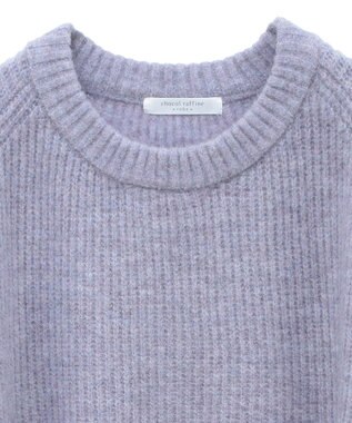 Green Parks ｆｕｗａっと　畦チュニック Deep Purple