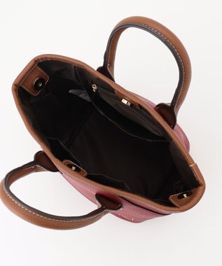 LA BAGAGERIE 【maison vert】 【シュリンク合皮・軽量】変形2WAYミニバッグ レッド