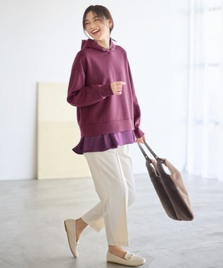 ANY 【WEB限定】ダンボールパーカー ワイン