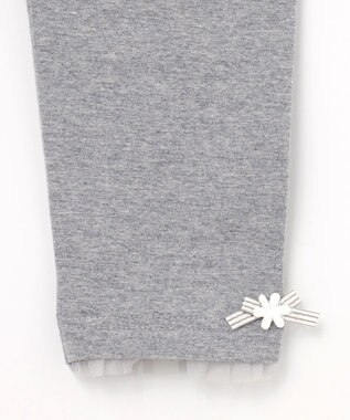 ANY KIDS フルレングス レギンス 杢グレー