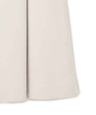 23区 【洗える】ネオプレーンジャージー タック スカート ベージュ系