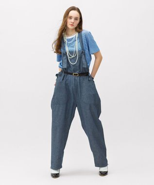 LENO DUNGAREES SALOPETTES / ダンガリーサロペット