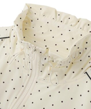 earth music&ecology パイピングブルゾン Dot