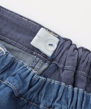 ANY KIDS デニム ミニ スカート インディゴ