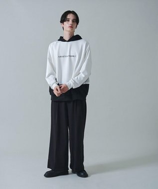 WEGO ドルマンポンチプルパーカー ホワイト