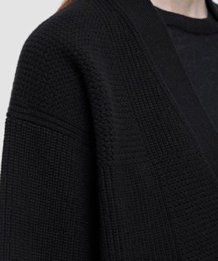 JOSEPH 【洗える】ソフトウールカーディガン Black