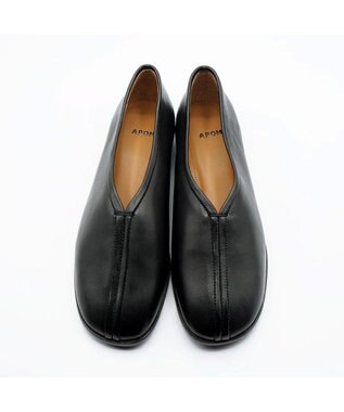 APOM 313-オブリークトゥバイプドスリップオン15 ブラック