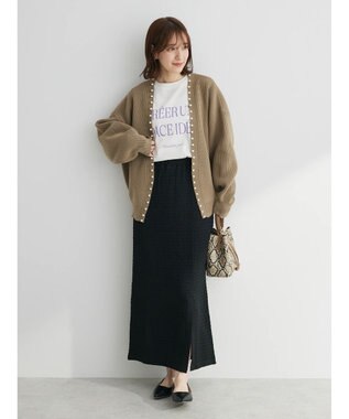 Green Parks オーバーサイズロゴチュニック Off White