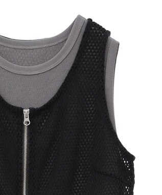 AMERICAN HOLIC 【WEB限定】2点セットカットワンピース Charcoal Gray