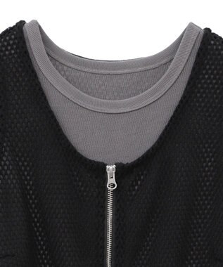 AMERICAN HOLIC 【WEB限定】2点セットカットワンピース Charcoal Gray