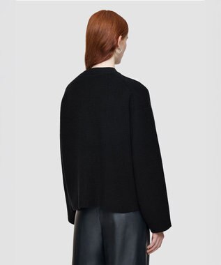 JOSEPH 【洗える】ソフトウールカーディガン Black