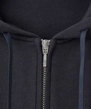 J.PRESS LADIES S ダンボールジャージー パーカー ネイビー系