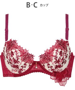 Wing 3/4カップブラ　【2680シリーズ】　背中すっきり　贅沢な総レース　ウイング／ワコール　PB2680