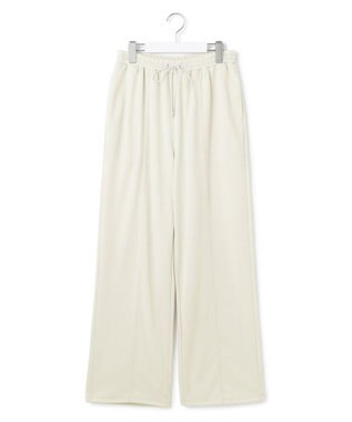23区 S 【SLOW/一部店舗限定】コットンライクテリー イージー パンツ ベージュ系