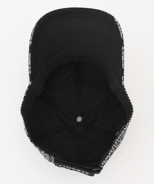 23区GOLF 【UNISEX】モノグラムプリントキャップ ブラック系5