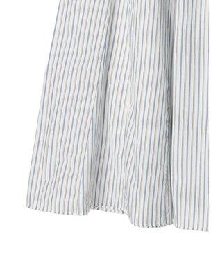 Green Parks Ｉ　切替ギャザーロングスカート Stripe