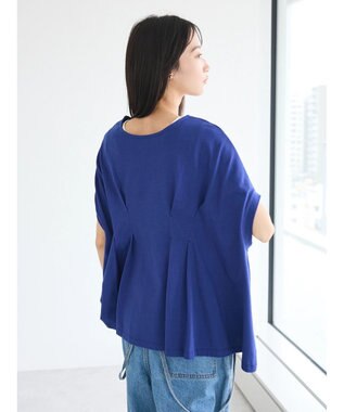 CRAFT STANDARD BOUTIQUE 前後2WAYタックプルオーバー Blue