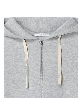 AMERICAN HOLIC バックドレープポンチパーカー Light Gray Mixture