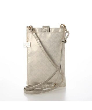 PELLE BORSA パスポートサイズショルダーバッグ Alive アライブ 4306 シャンパンゴールド