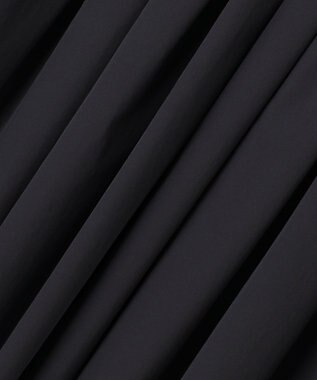 uncrave クールタッチカラータイプライター フレアスカート ブラック