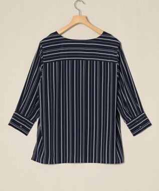 ONWARD Reuse Park 【23区】ブラウス秋冬 ネイビー