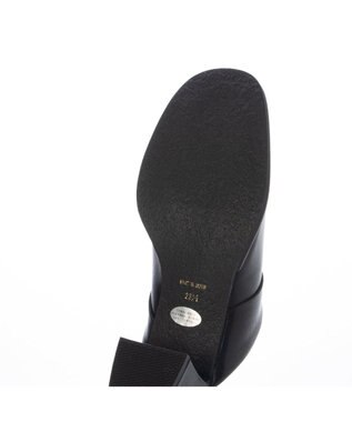 MODE ET JACOMO <D'ICI>クラシカルチャンキーヒールミュール ブラック