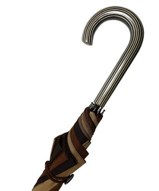 +RING 【限定/日本製】【大判】メンズ向け プラスリング 長傘60cm MLT SR297 ブラウン