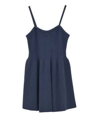 earth music&ecology 【SET ITEM】SET2点ショートボレロ＋ペプラムニットキャミ Navy