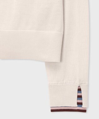 Paul Smith ハイゲージ カラー ニット エクリュ