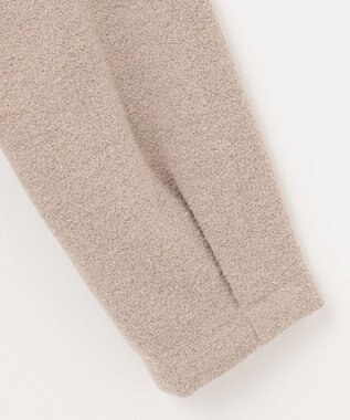 J.PRESS LADIES S ブークレー ノーカラーアウター ベージュ系