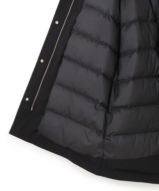 23区 L 【一部店舗限定/撥水加工】ミリタリー ダウンコート ブラック系