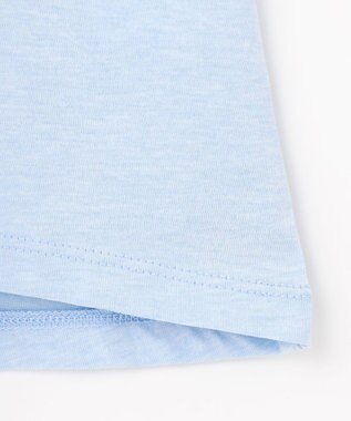 組曲 KIDS 【150-160㎝】フラワーエンブロイダリー チュニック スカイブルー系