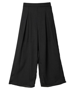 Green Parks AnriettMusee シアータックワイドパンツ Black