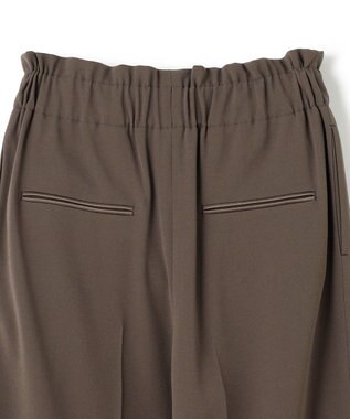 BEIGE， 【洗える】CINDY / ワイドタックパンツ Mocha