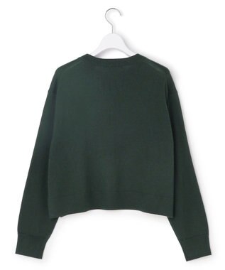 23区 L ニットセットアップ プリーツコンビ ワンピース ダークグリーン系