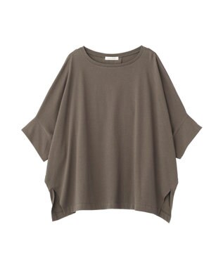 Green Parks 冷やっとすずやかドルマンプルオーバー Charcoal Gray