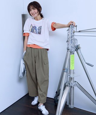 ANY L 撥水ナイロンカーゴパンツ