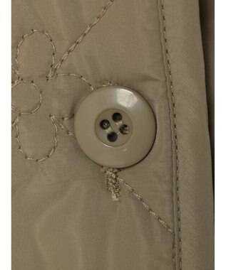 Green Parks ・ＳＵＧＡＲ　ＳＰＯＯＮ　２ｗａｙフラワーキルトブルゾン Light Khaki