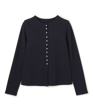 UNFILO L ハイツイストスムース カーディガン