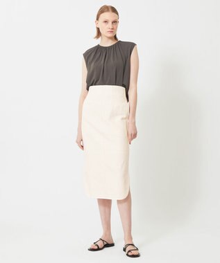 BEIGE， MELLE / ノースリーブトップス Khaki