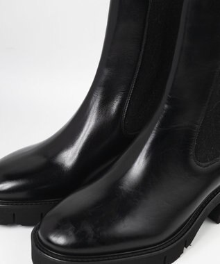 BONTRE 【LucaGrossi/ルカグロッシ】厚底サイドゴアブーツ/H616T-UA ブラック