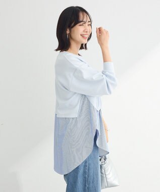 Green Parks ダンボールドッキングチュニック Sax