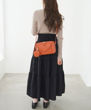 ACE BAGS & LUGGAGE Jewelna Rose ヴィクシー ショルダーバッグ 16231 ジュエルナローズ オレンジブラウン