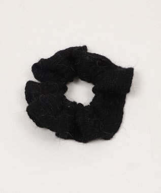 WEGO Lニットシュシュ ブラック